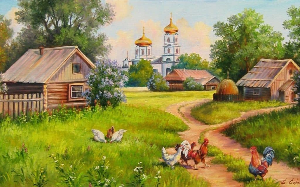 Моя деревня. Николай Рубцов
