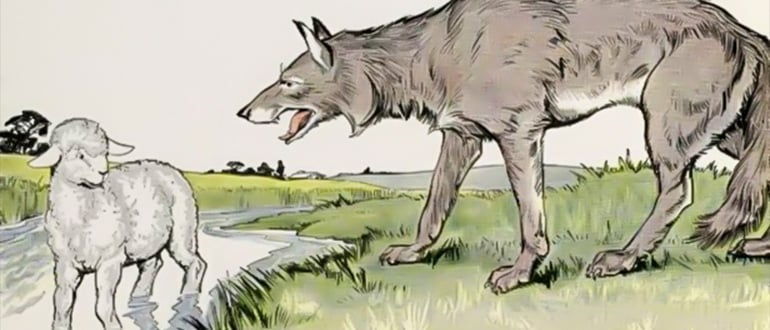 “The Wolf and the Lamb”: strength against powerlessness, and vice versa